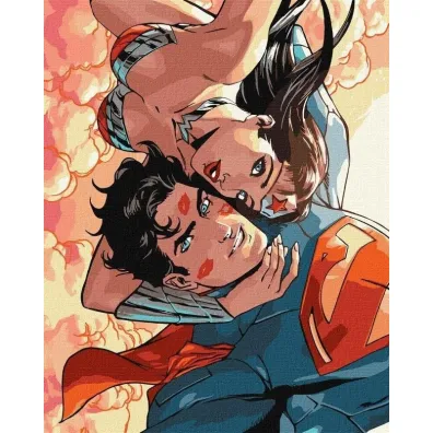 Ideyka Malowanie po numerach 40x50 - Wonder Woman: U�ciski
