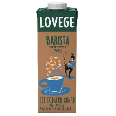 Sante Napj Lovege Owsiany Barista bez cukru 1 l