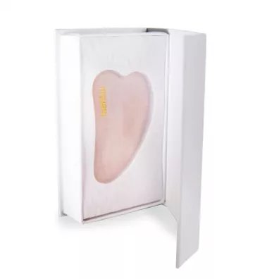 Gua sha pytka do masau z rowego kwarcu Mohani