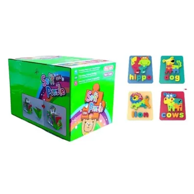 Puzzle piankowe 3D (12szt) W&k