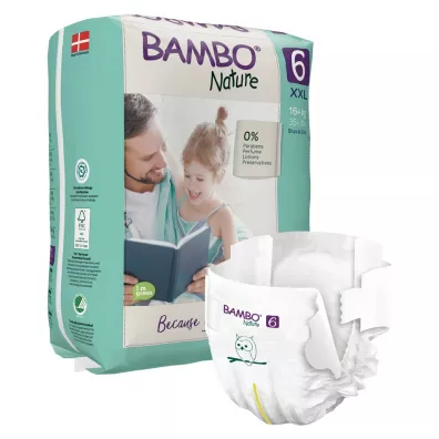 Bambo Nature Pieluszki 6 XXL (16+ kg) 40 szt.