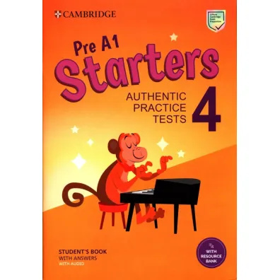 Pre A1 Starters 4. Student`s Book with Answers with Audio with Resource Bank