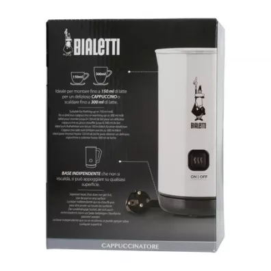 Bialetti Milk Frother MKF02 Bianco Elektryczny spieniacz do mleka