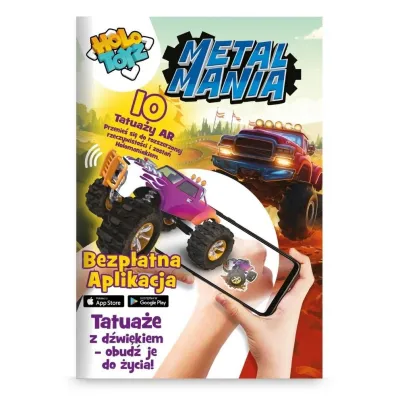 Tatua�e dla dzieci AR Metal Mania Holotoyz