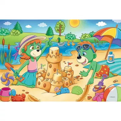 Puzzle 100 el. Dzie� Treflik�w