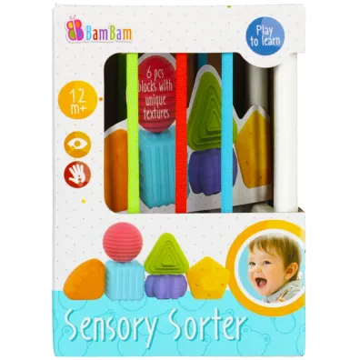 Klocki sensoryczne BAM BAM 491723