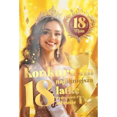 Yeku Karnet 6K z szarf� urodzinow�