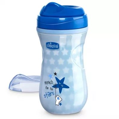 Chicco Kubek niekapek wieccy z twardym ustnikiem 266 ml