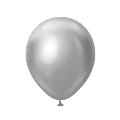Godan Balony Mirror Silver 50 szt.