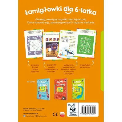 Kapitan Nauka.�amig��wki dla 6-latka