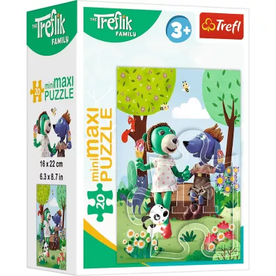 Puzzle 20 el. miniMAXI Dzie� ik�w 21155 Trefl