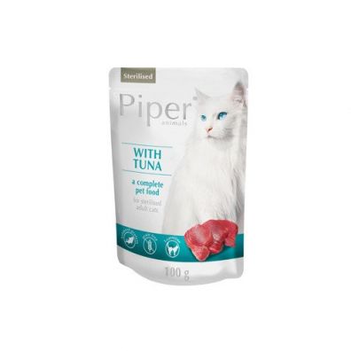 Piper Sterilised Karma mokra dla kotów z tuńczykiem 100 g