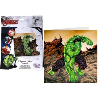 Diamentowa mozika Hulk 18x18cm Pro Kids