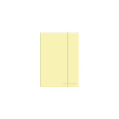 CoolPack Brulion A5 z gumk� Pastel Powder Yellow linia 80 kartek