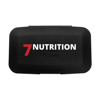 7Nutrition Pillbox - organizer na leki (czarny)