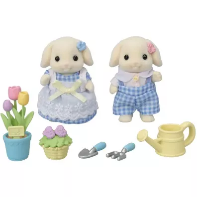 Zestaw kwiatowy z figurkami Flora Rabbit