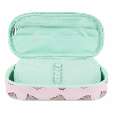 St. Majewski Pirnik saszetka z wewntrzn klapk Pusheen pink