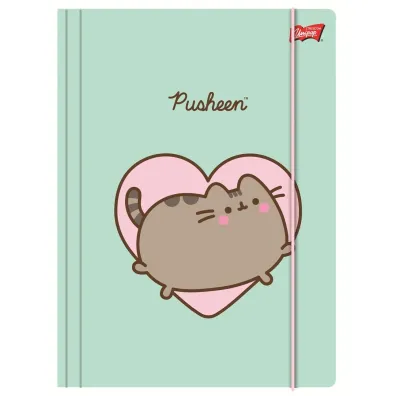 Teczka z gumk� A4 300 g/m2 Pusheen