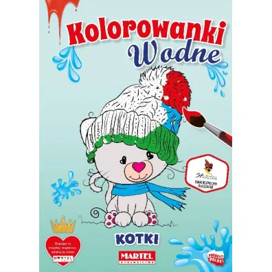 Kolorowanka wodna. Kotki - Hubert  W�odarczyk