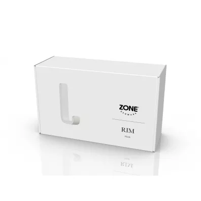 Zone Denmark Haczyk cienny pojedynczy Rim White 14497