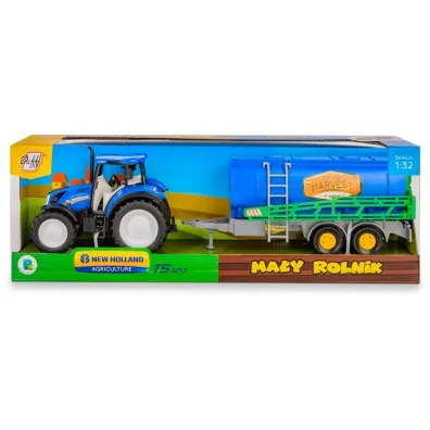 Traktor New Holland T5 z opryskiwaczem 1:32 Daffi