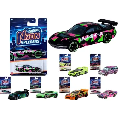 Hot Wheels. Neon Speeders 1:64 mix Mattel