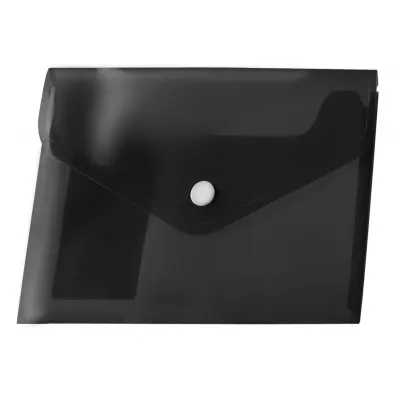 Tetis Koperta A4 PP na zatrzask czarna 12 szt.