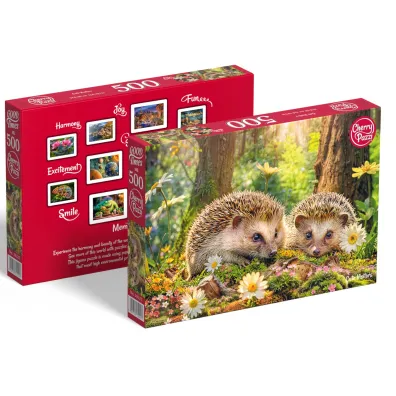 Puzzle 500 el. Cute Visitors CherryPazzi