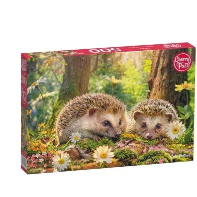 Puzzle 500 el. Cute Visitors CherryPazzi