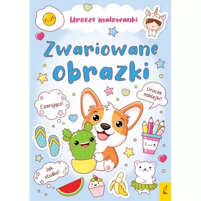 Urocze malowanki. Zwariowane obrazki