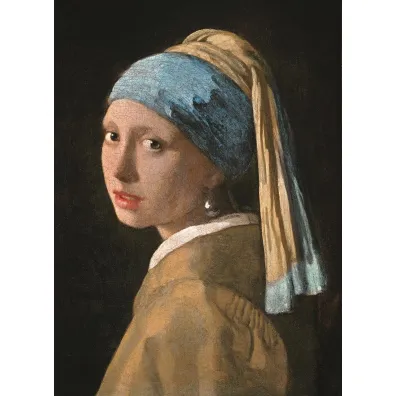 Puzzle 1000 el. Museum. Dziewczyna z per��, Jan Vermeer Clementoni