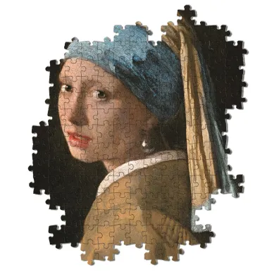 Puzzle 1000 el. Museum. Dziewczyna z per��, Jan Vermeer Clementoni