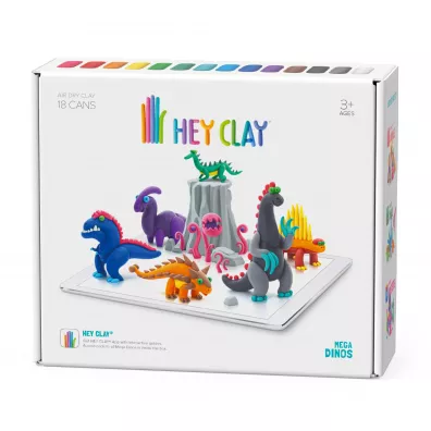 Hey Clay. Masa plastyczna. Mega Dinos Tm Toys