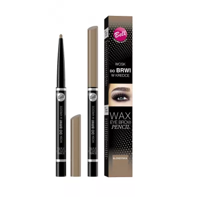 Bell Wax Eyebrow Pencil wosk do brwi w kredce 01 Blondynka 12 ml