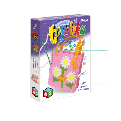 Moja torebka z filcu Kwiatek Multigra