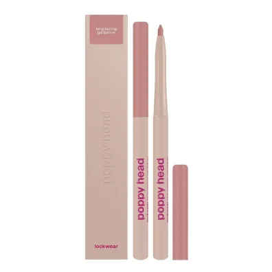 Poppy Head Lockwear Long-Lasting Gel Lipliner d�ugotrwa�a �elowa kontur�wka do ust 03 Nude Alarm 0.6 g