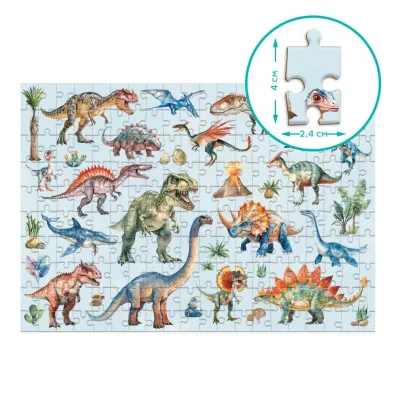 Puzzle 200 el. Montessori Dinozaury Dodo