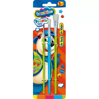 St. Majewski Pdzelki Bambino 3 szt.
