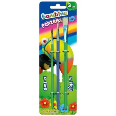 St. Majewski P�dzelki Bambino 3 szt.