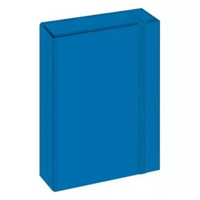 Interdruk Teczka z gumk� A4 TO Box niebieska