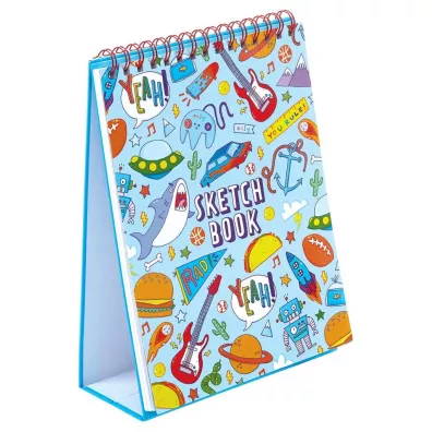 Kolorowe Baloniki Blok z podstawk� Sketch&Snow - Bazgro�y z zeszyt�w