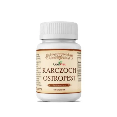 Gorvita Karczoch Ostropest suplement diety 60 kaps.