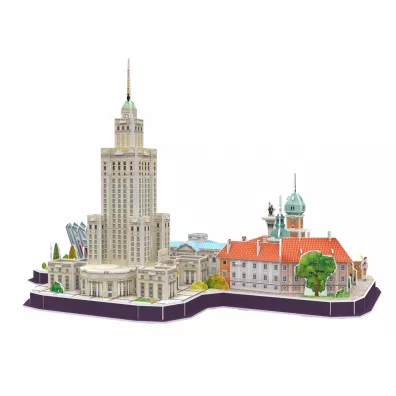 Puzzle 3D 126 el. Cityline Warszawa Cubic Fun
