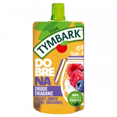 Tymbark Przekska na 2 niadanie jogurt & zboa + owoce lene 100 g