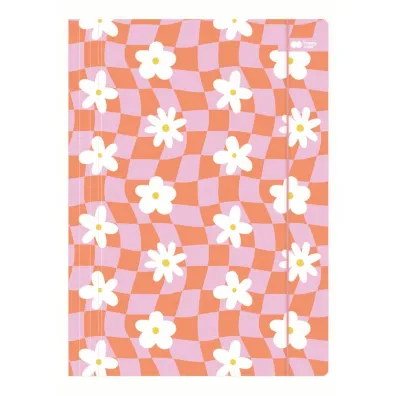 Teczka z gumk� A4 Bloom pastel HAPPY COLOR