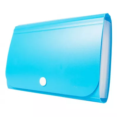 Tetis Mini organizer harmonijkowy PP zatrzask niebieski