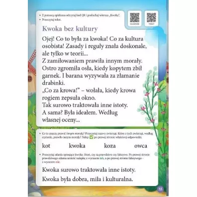 Domek z bajki. Czytanki