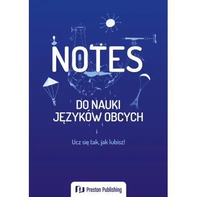 Notes do nauki j�zyk�w obcych (granatowy)