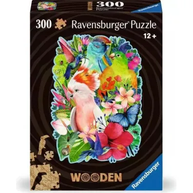 Puzzle drewniane 300 el. Ptaki Ravensburger