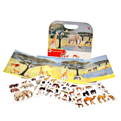 Puzzle Uk�adanka + Gra magnetyczna - D�ungla Egmont Toys